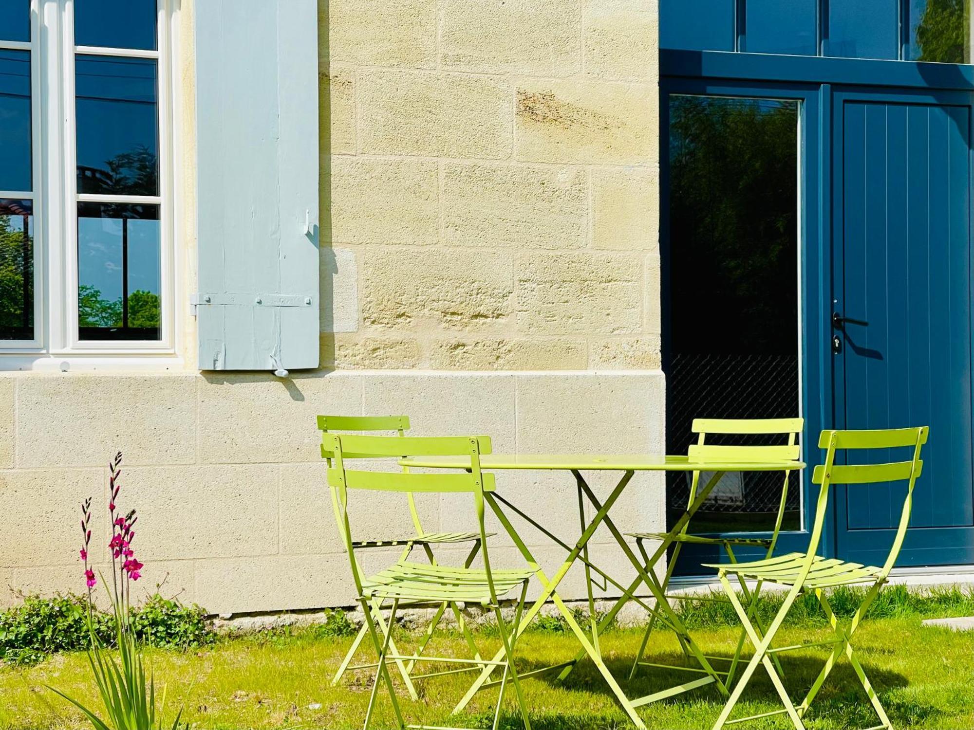 Maison Cosy Avec Vue Sur Les Vignes. Libourne Exterior foto